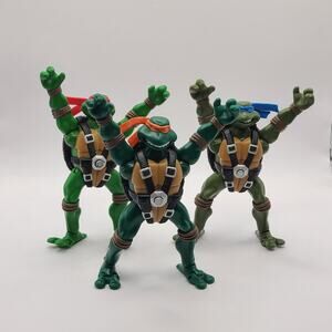 TMNT Air Ninja Michelangelo Loose Action Figure Playmates 2004